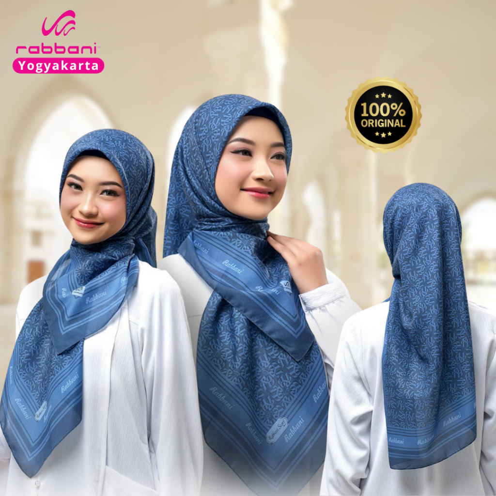 Rabbani -  Tetra Arina Kerudung Segi Empat Motif