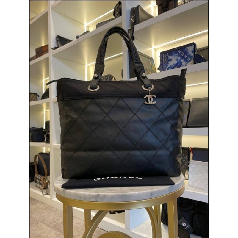 Chanel CC Logo Tote Bag