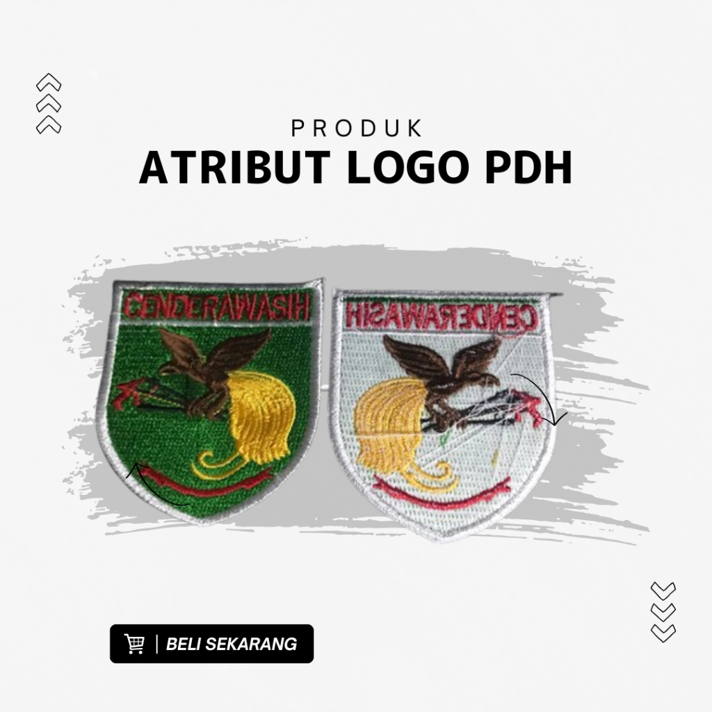 LOGO ATRIBUT LOGO SATUAN PDH BORDIR PDH TNI