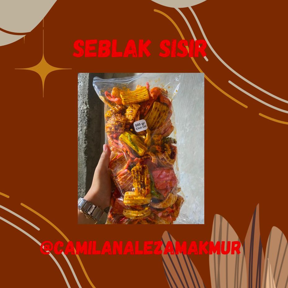 

Seblak Sisir Pedas Chili Oil. Aleza Makmur