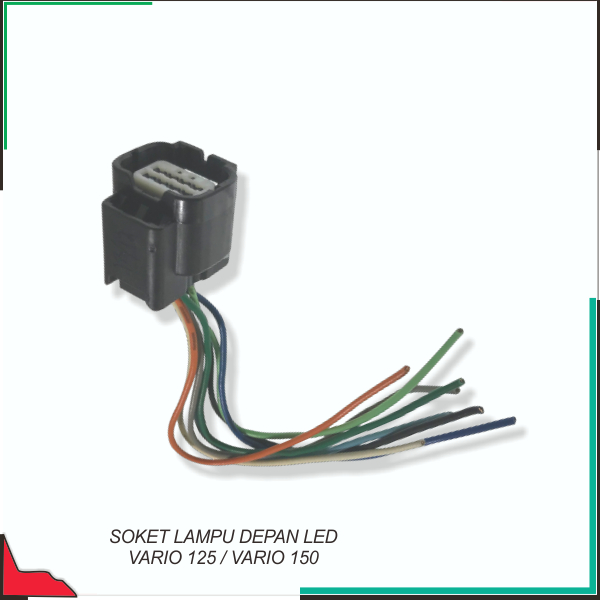 Soket Lampu Depan Led Vario 125 / Vario 150