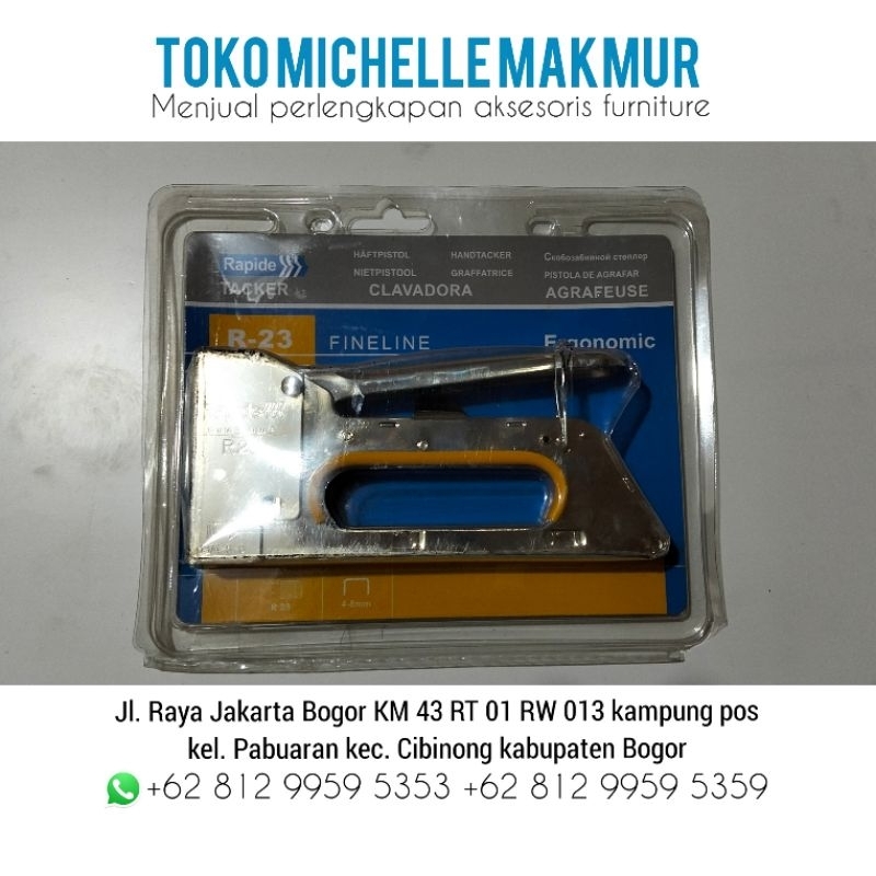 

Stapler tembak guntacker R23