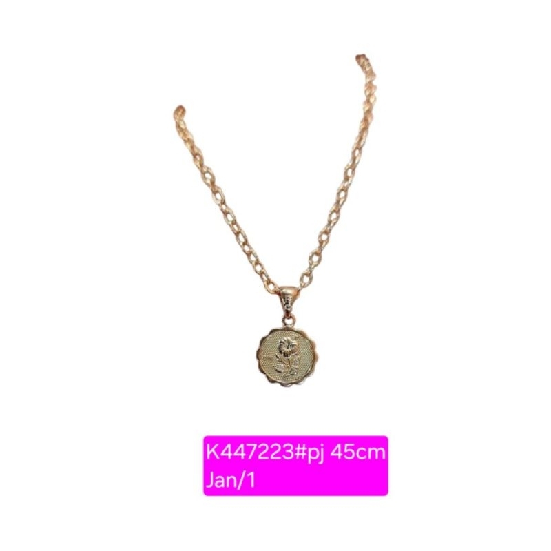 Kalung koin gold