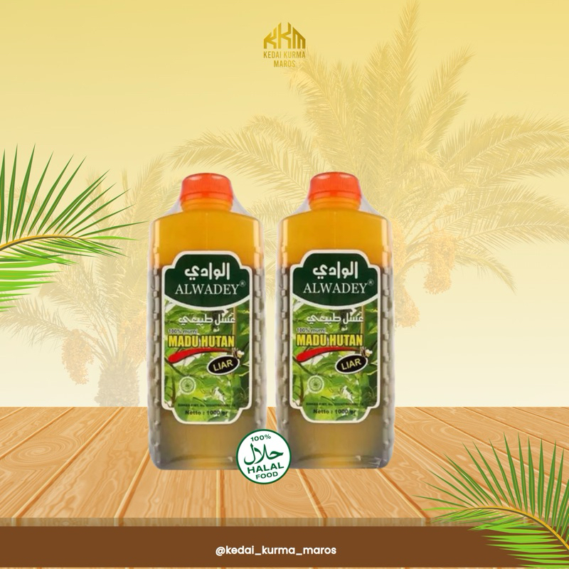 

Madu Alwadey | 100% madu hutan 1kg & 500gram