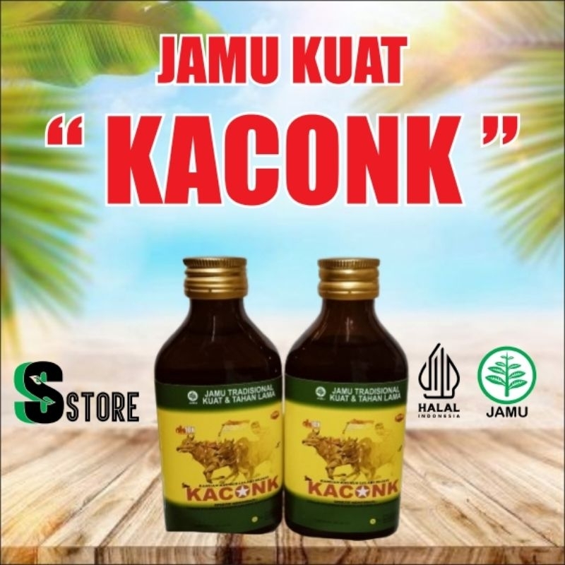 KACONK 1 botol ramuan herbal pria tahan lama,ramuan pria madura