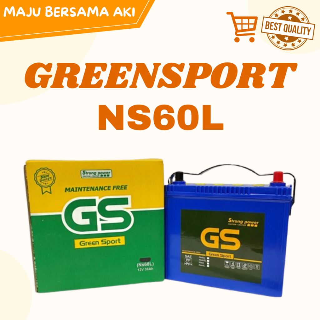 Aki Mobil GS NS60L Aki Kering