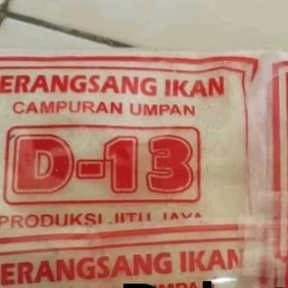 Umpan pancing serbuk paket 3 TIGA D13 menarik campuran umpan pancing