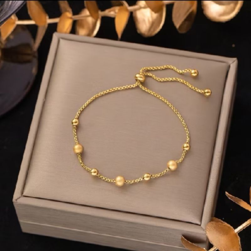 𝐂𝐡𝐥𝐨𝐞 - Gelang Serut Titanium Wanita | Eloana Bracelet Titanium