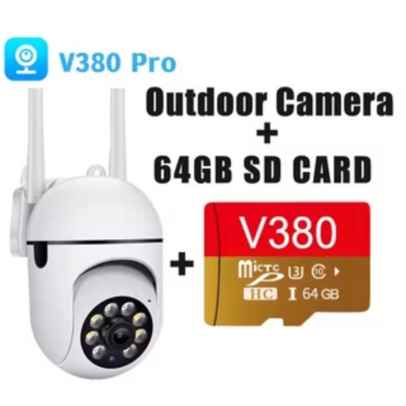 CCTV YAMIYA V380 + SD CARD 64 GB PAKET HEMAT