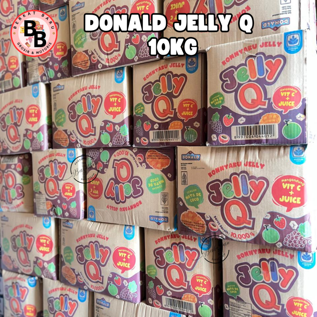 

[BB SNACK] DONALD JELLY Q 10KG