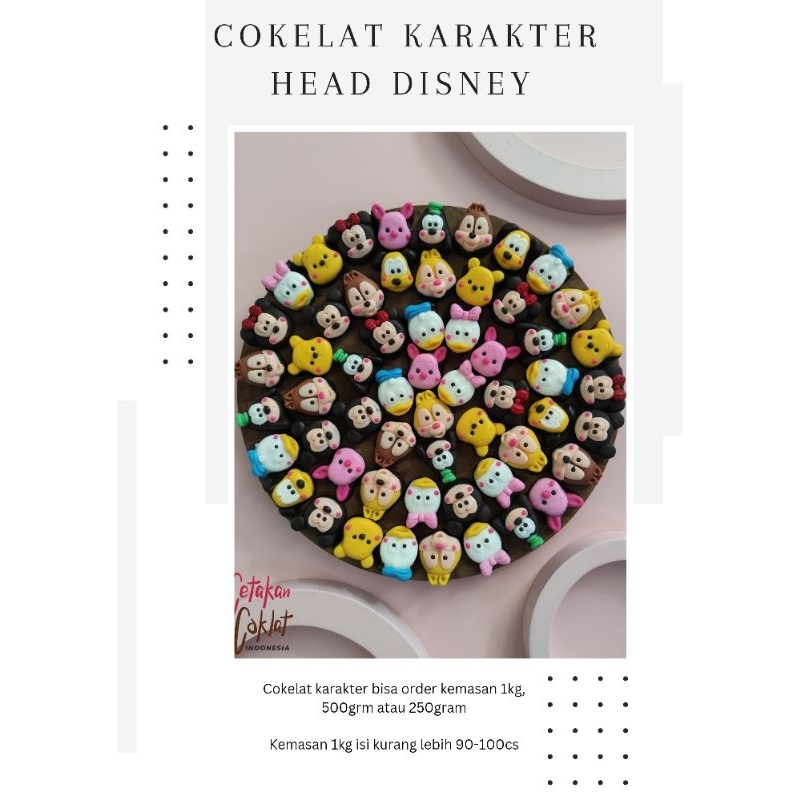 

Cokelat karakter kiloan