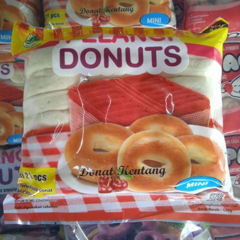 

donuts pelangi