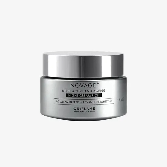 XSG - Oriflame Novage+ Multi-Active Anti-Ageing Night Cream Rich