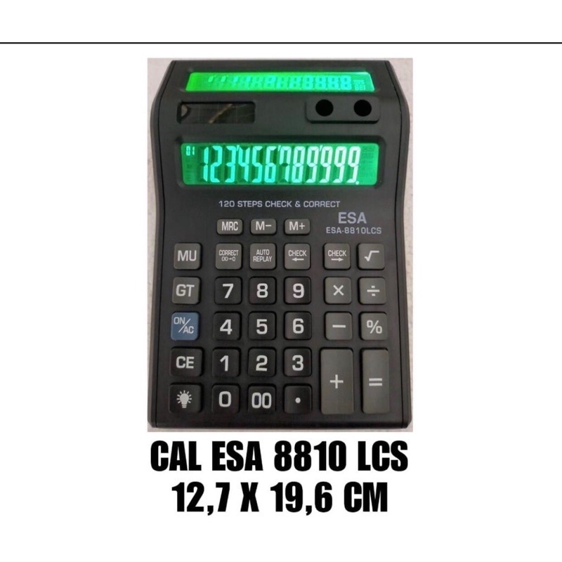 

Kalkulator ESA 8810 LCS - Kalkulator LED Digital 12 Digit