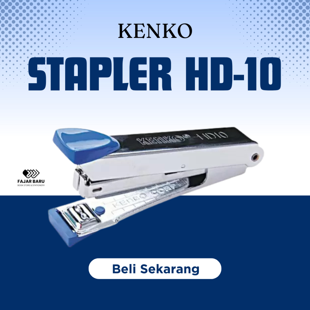 

[ PCS ] STAPLER KENKO HD - 10 / STAPLES KENKO