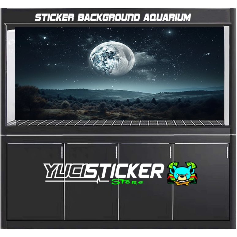 STICKER BACKGROUND AQUARIUM/ STICKER ALAS BACKGROUND AQUARIUM