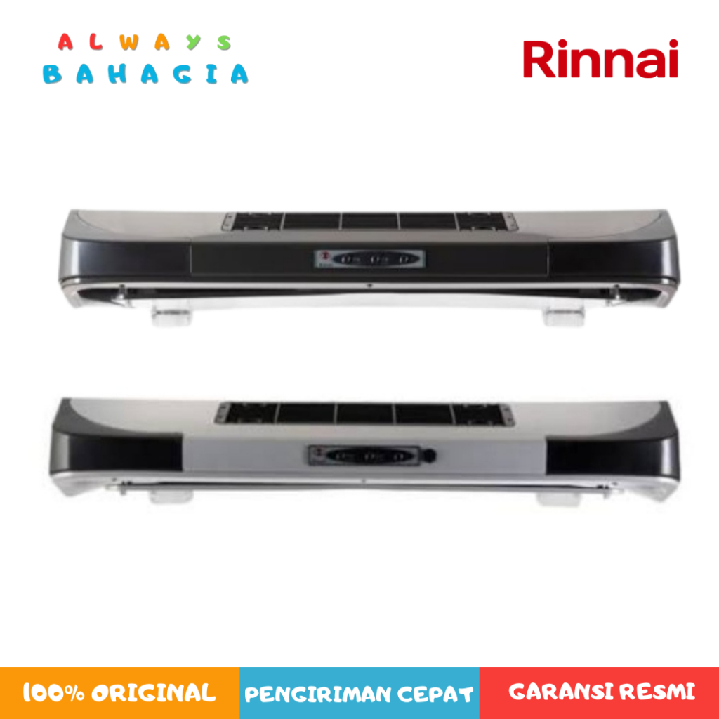 Cooker Hood Rinnai RH 90 ERI GREY dan SILVER 90CM