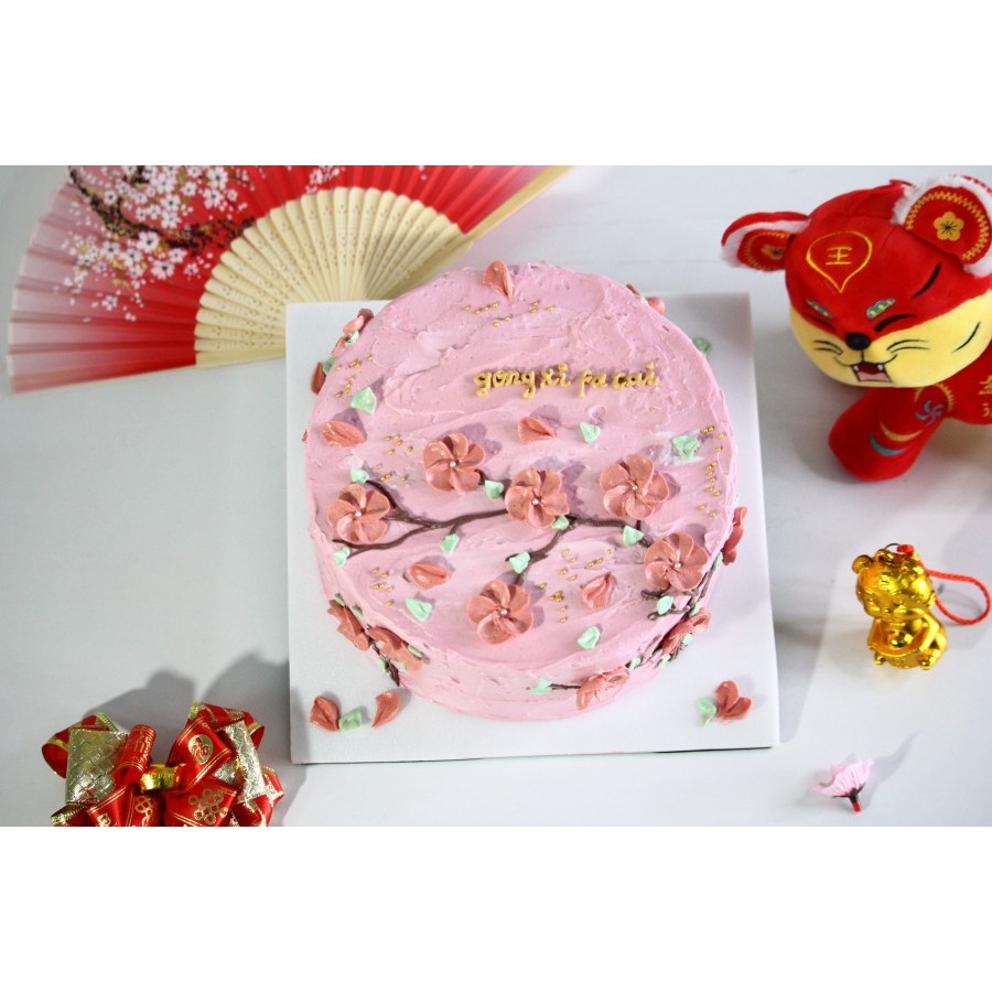 

CNY2025/Korean Sakura Cake/Kue Imlek/Hampers/Parcel