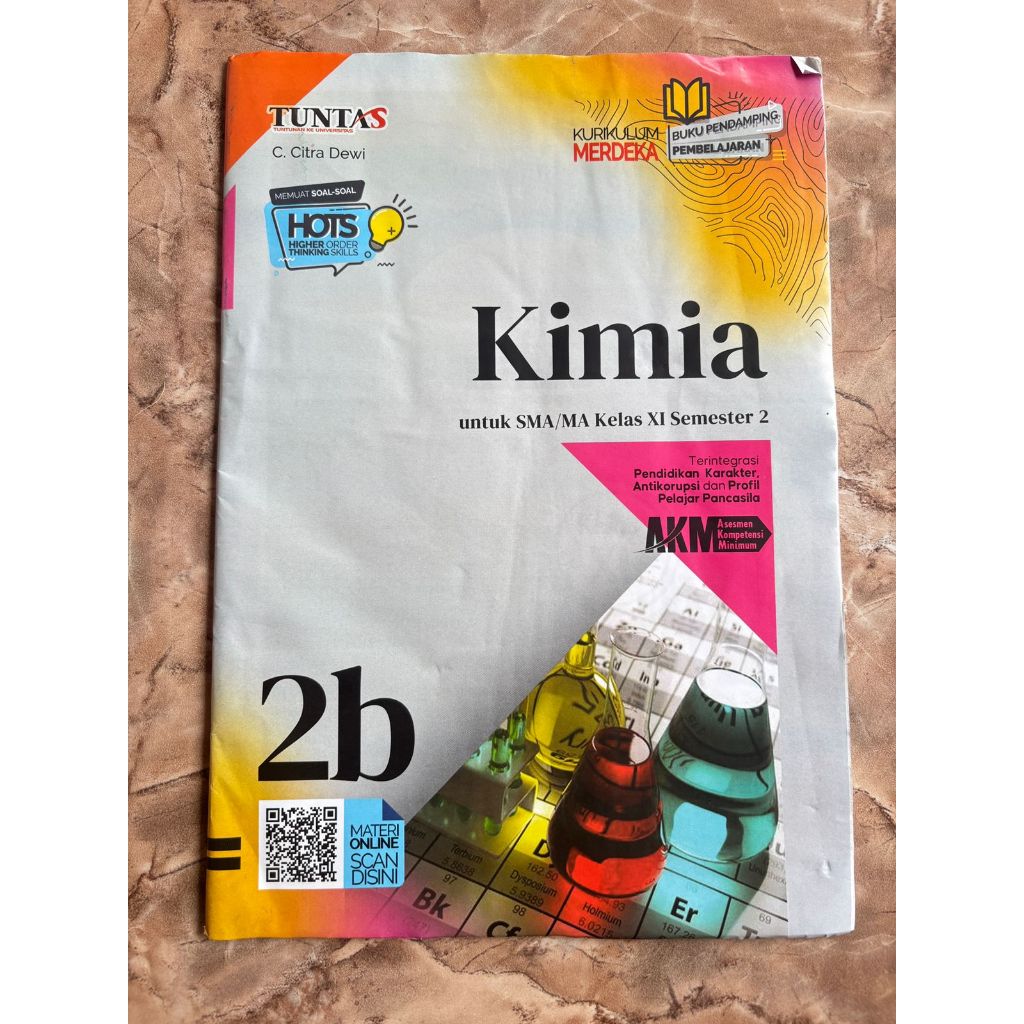 LKS  KIMIA KELAS 11 SMA/MA/SMK/MAK SEMESTER 2 KURIKULUM MERDEKA-TUNTAS