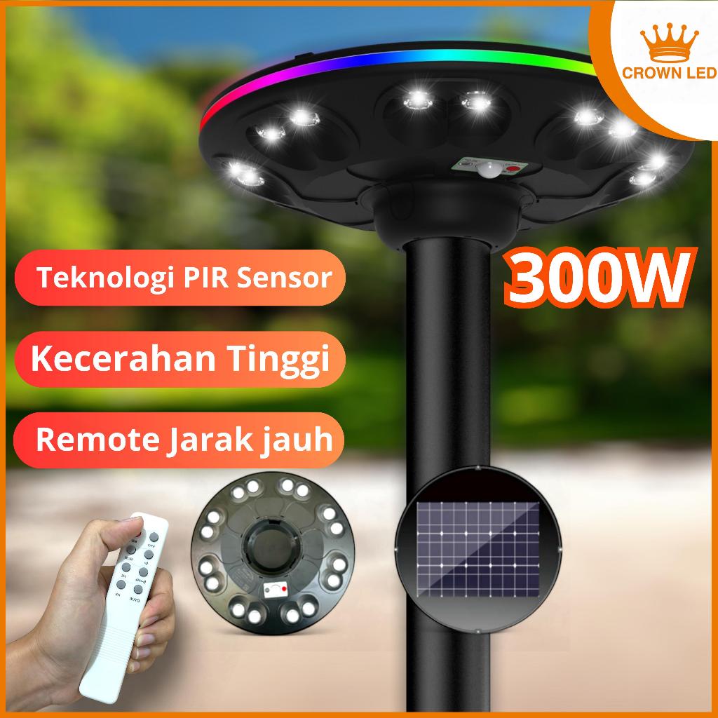 Lampu Taman LED Solar Cell 300 Watt Lampu Taman Solar Panel