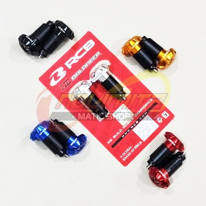 Jalu Bandul Stang RCB Racing Boy M8 Handlebar Bar End Balancer NMAX Aerox 155 XMAX Lexi ADV PCX Vari