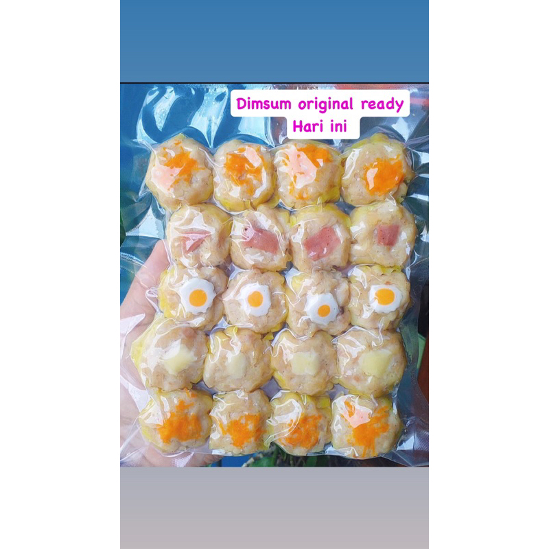 

Dimsum Original Ready Hari Ini