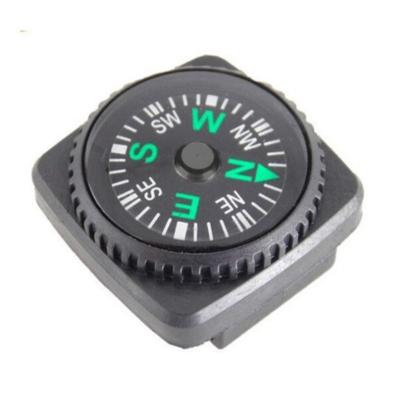 Kompas mini serbaguna untuk strap jam tangan / kompas survival