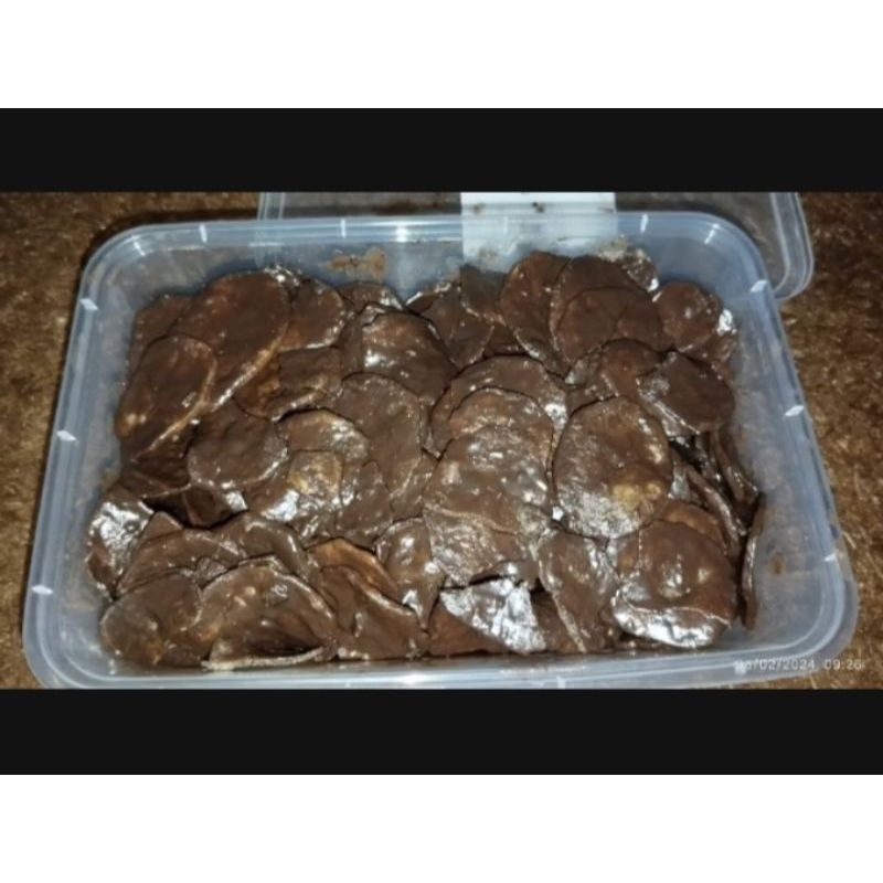 

Coklat pisang krenyes