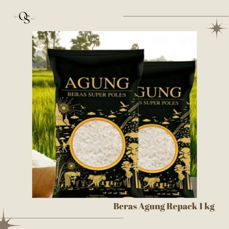 

Beras Agung Repack Kemasan 1KG