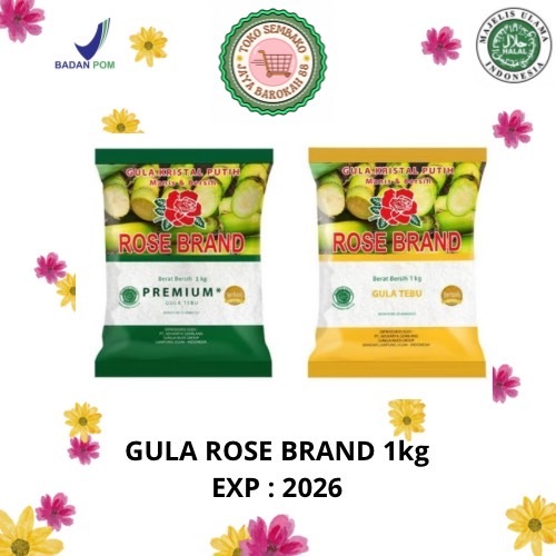 

GULA ROSE BRAND 1KG GULA PASIR