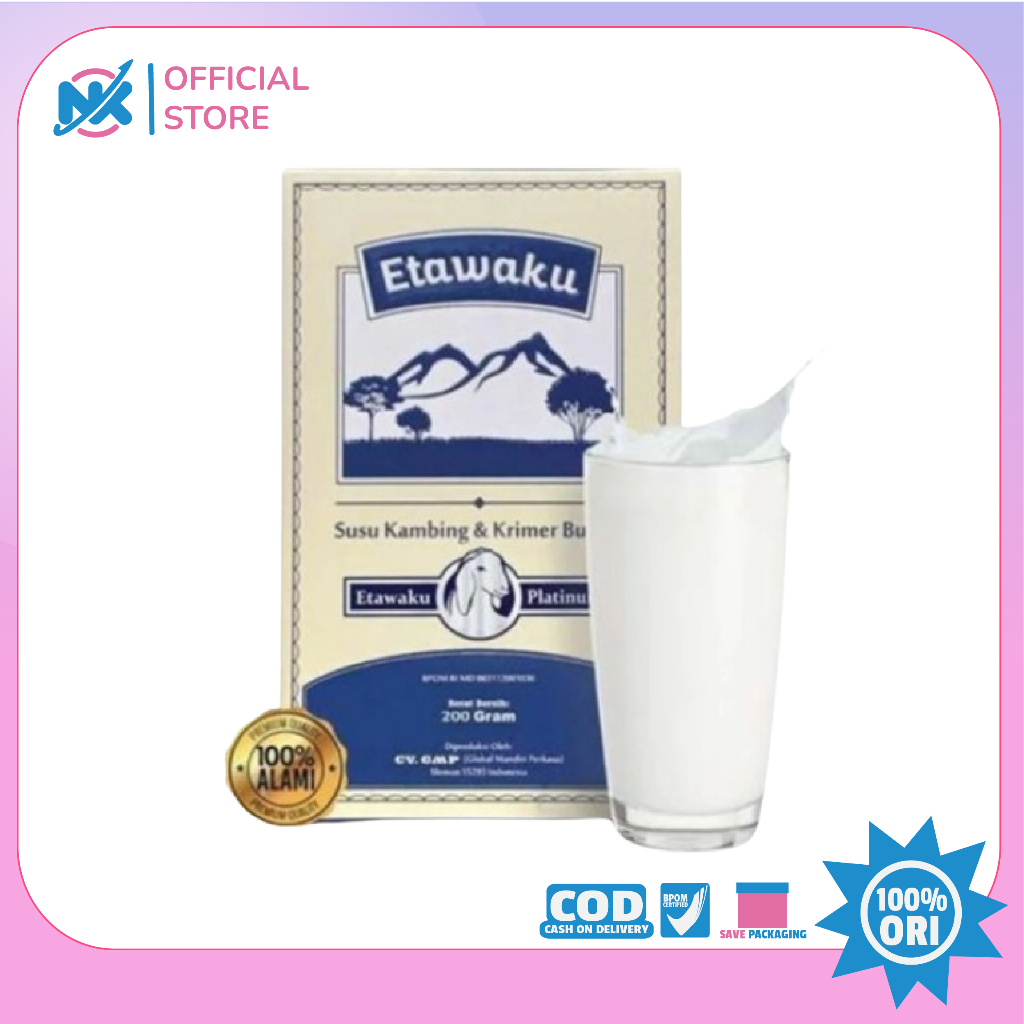 

Etawaku Platinum Susu Kambing Krim Bubuk Original 200gr