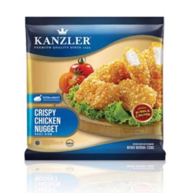 

KANZLER CRISPY CHICKEN NUGGET 120gr