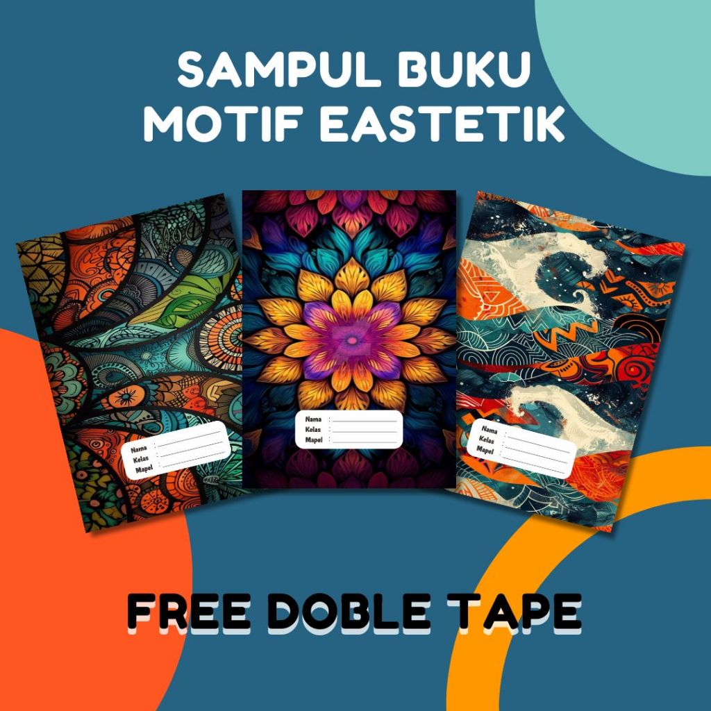 

SAMPUL BUKU TULIS CUSTOM NAMA, KELAS DAN MAPEL SIDU CAMPUS BIGBOSS MOTIF ESTETIK ETNIK (ISI 10 PCS) FREE DOBLE TAPE