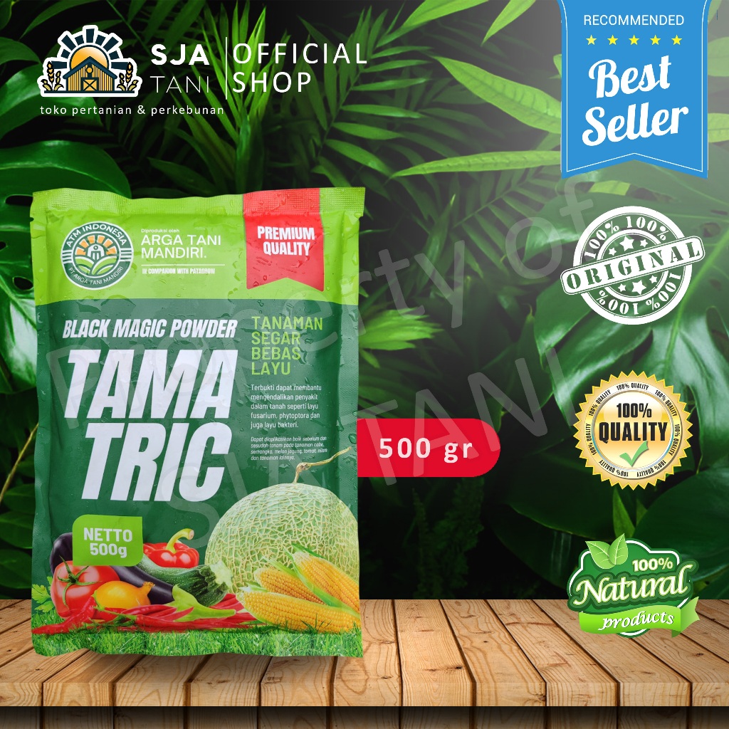 ASAM HUMAT TRICODERMA TAMATRIC powder 500gr