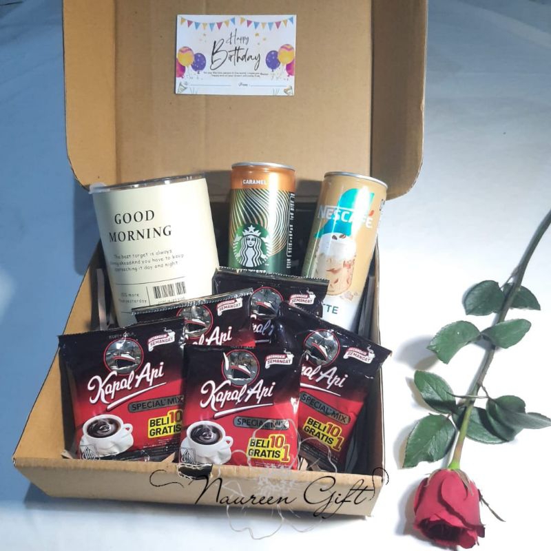 

Gift Box Kopi/Hadiah Ulang Tahun Cowok/Hampers Ulang Tahun Cowok
