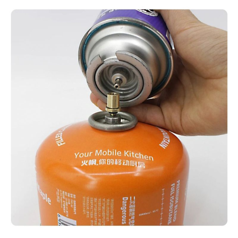 Mini adaptor refill tabung gas canister / alat reffil gas