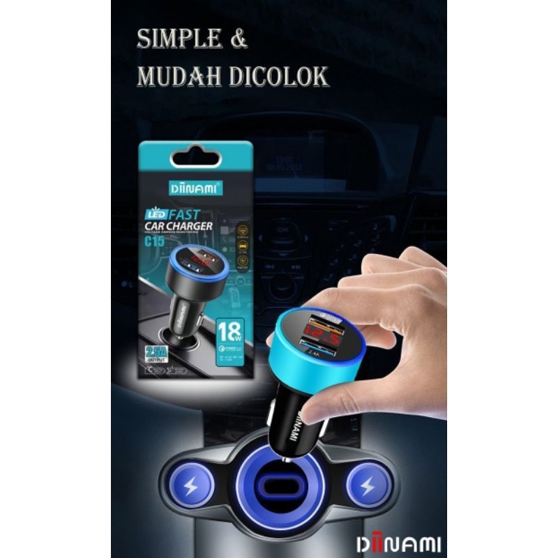 Charger mobil Diinami 18w