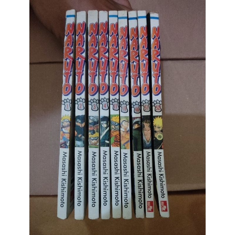 KOMIK NARUTO BEKAS