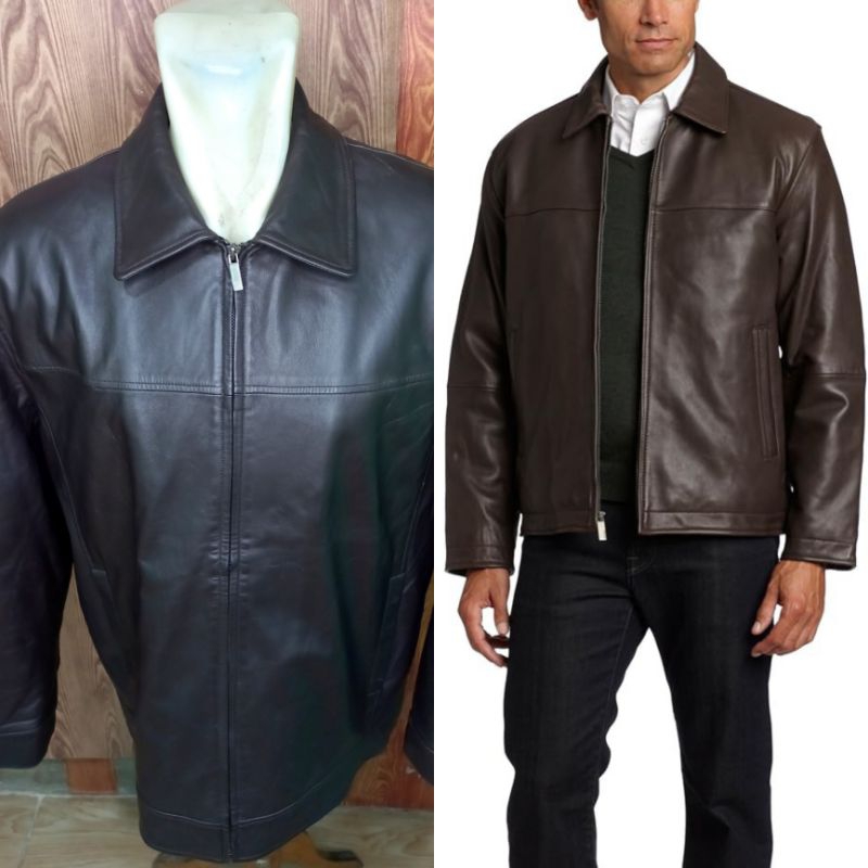 Jaket kulit Besty Homme Original Leather
