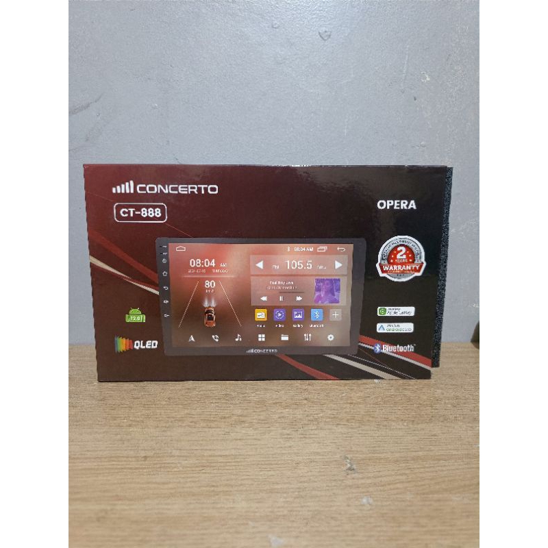 HEAD UNIT ANDROID 10 INCH CONCERTO CT-888 OPERA