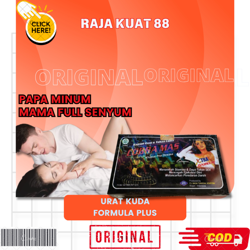 COBRA MAS KAPSUL HITAM ORIGINAL