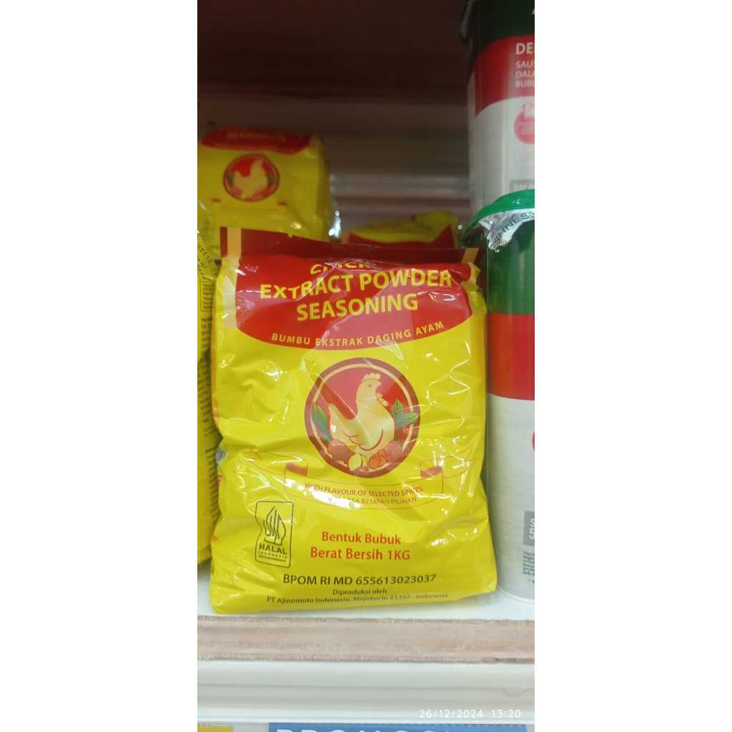 

AJINOMOTO BUMBU EKSTRAK DAGING AYAM PACK 1KG - BUMBU EKSTRAK DAGING AYAM