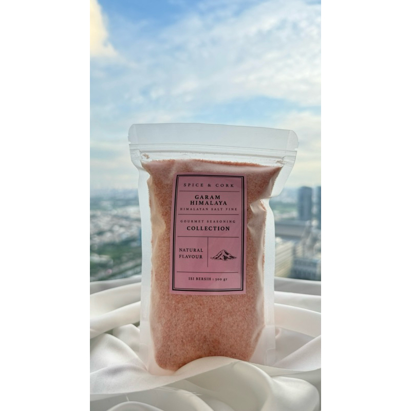 

500gr Garam Himalaya / Pink Himalaya Salt Premium Quality