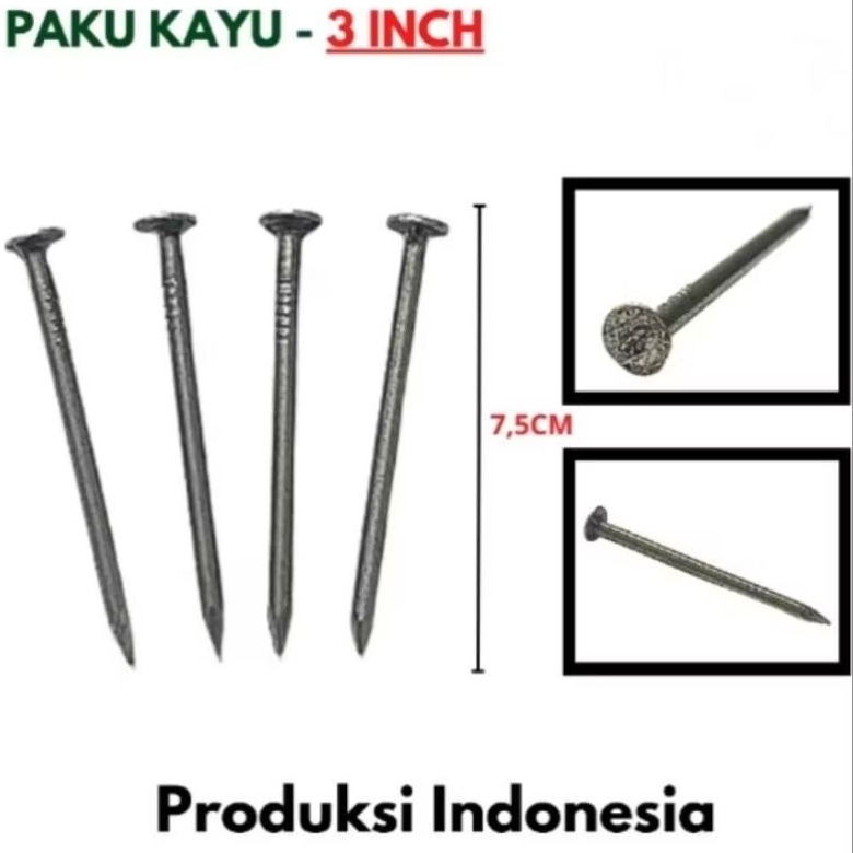 Paku Kayu 3" Inch 7cm 200 Gram