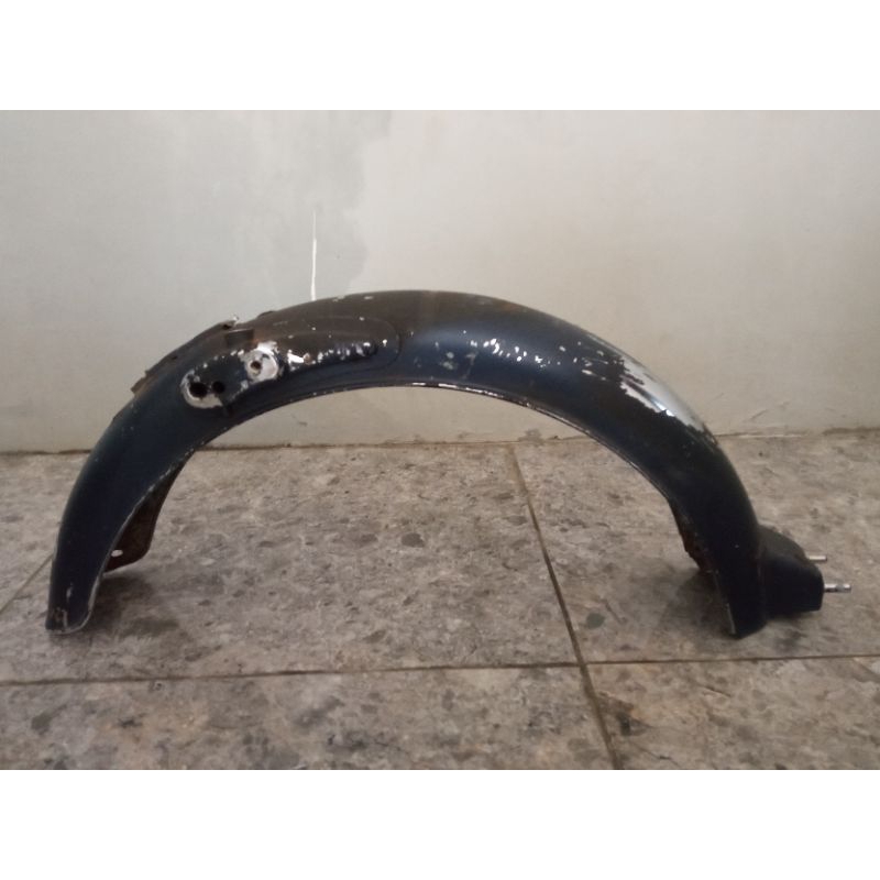 spakbor slebor belakang honda cb100 k2 tahun 74 ori original copotan motor