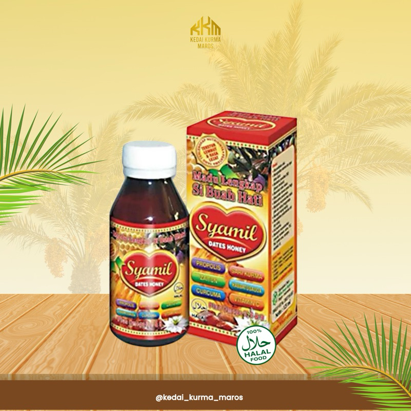

SYAMIL MADU DATES HONEY HERBAL 200 ML BOTOL