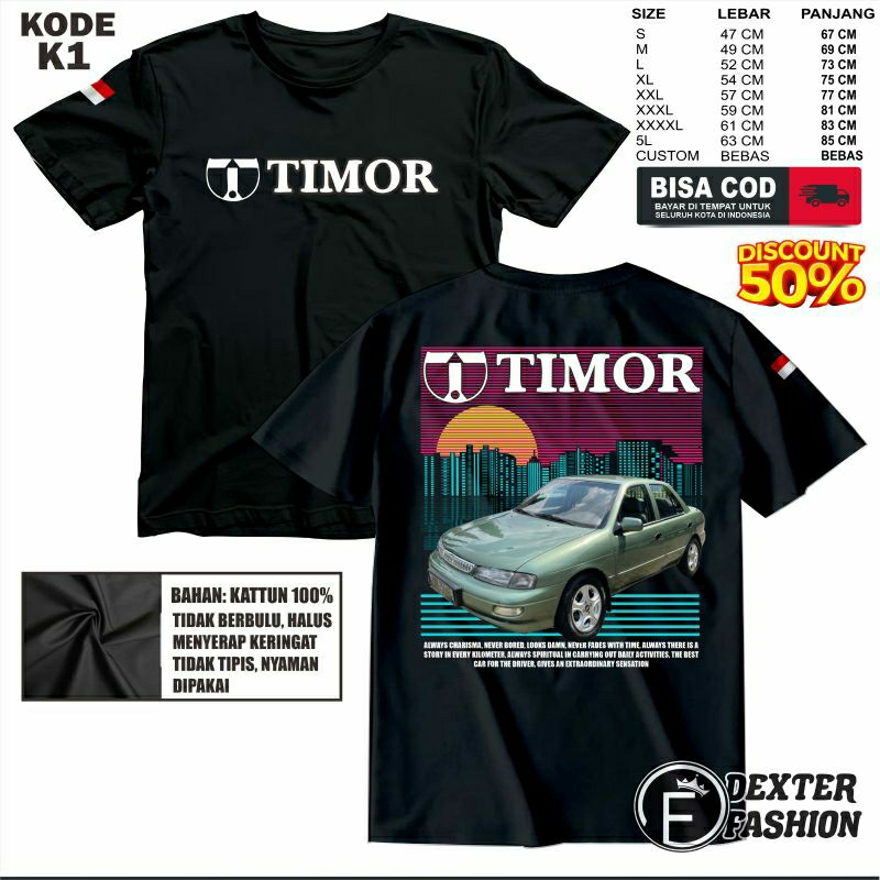 kaos tas topi Timor