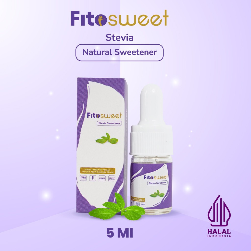 

FitoSweet Pemanis Stevia Nol Kalori 5 ml Pengganti Gula Alami, Cocok untuk Diet & Gaya Hidup Sehat