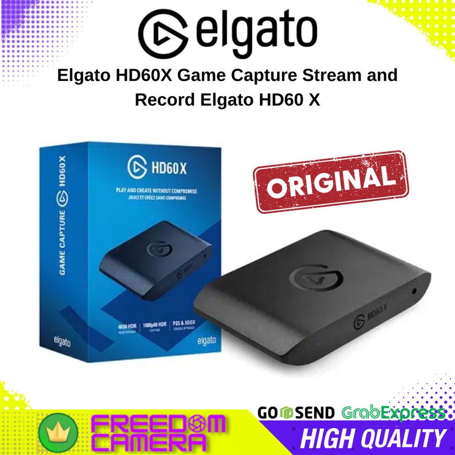 Elgato HD60X Game Capture Stream and Record Elgato HD60 X