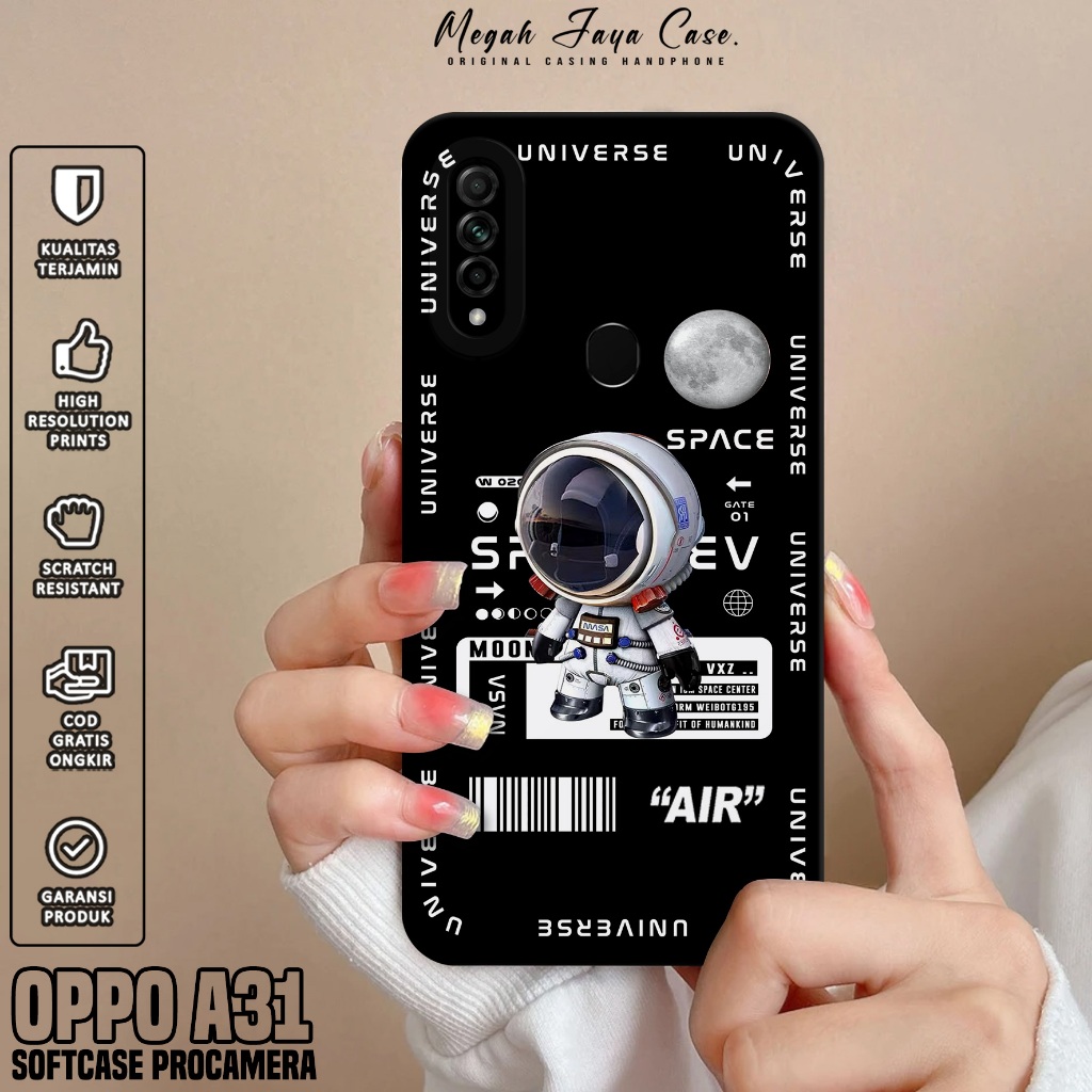 Softcase Hp Oppo A31 - Case Oppo A31 Motif PLNT - Casing Oppo A31 - Silikon Hp Oppo A31 - Pelindung 